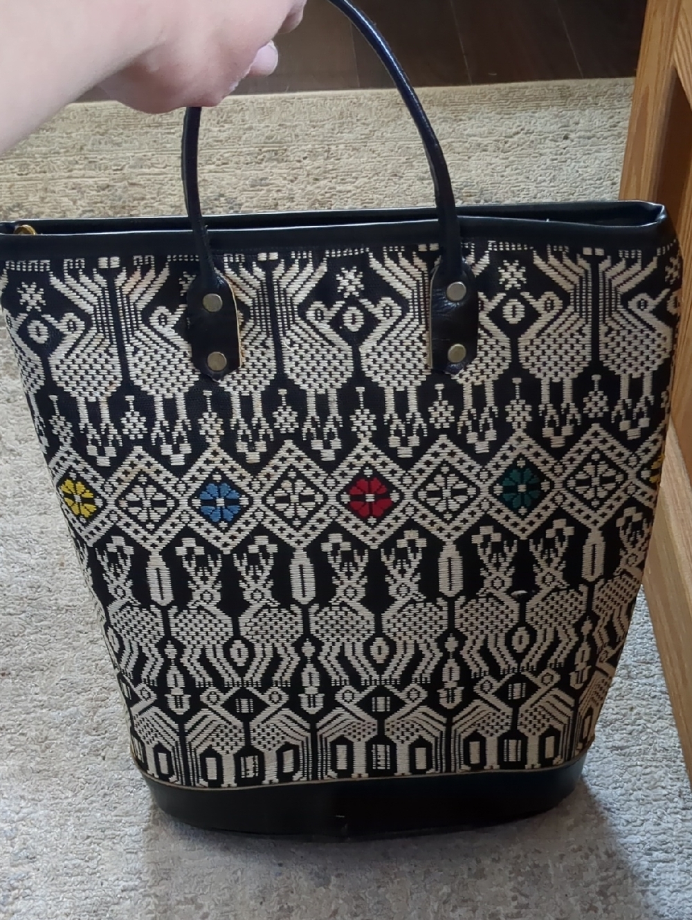Vintage Guatemalan Bucket bag